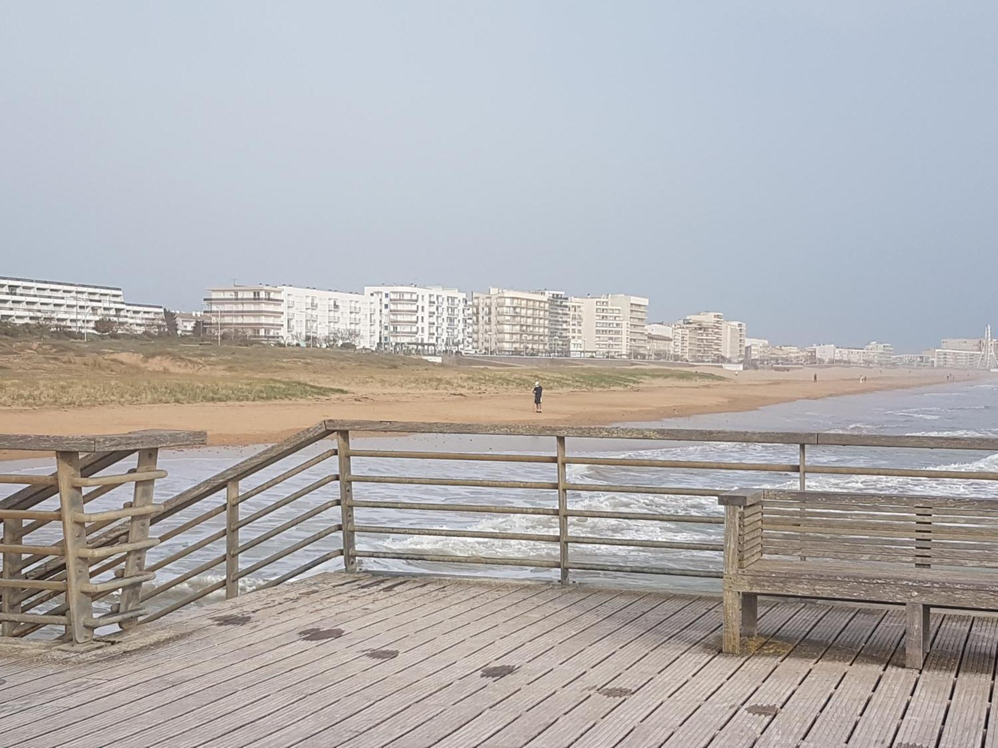 Appartement T2 Vue Mer Les Pieds Dans L'Eau Avec Parking Prive Saint-Jean-de-Monts Eksteriør billede